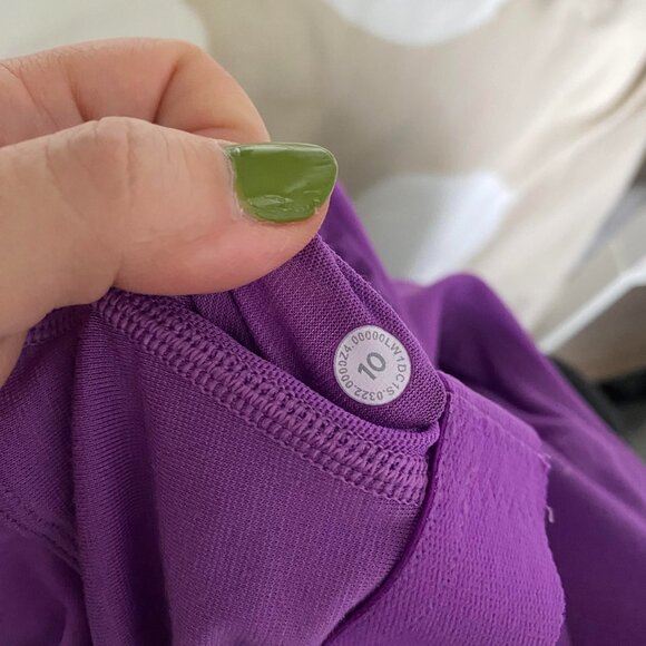 LULULEMON Invigorate Bra Athletic Top in Moonlight Magenta Size 10 - Picture 4 of 5